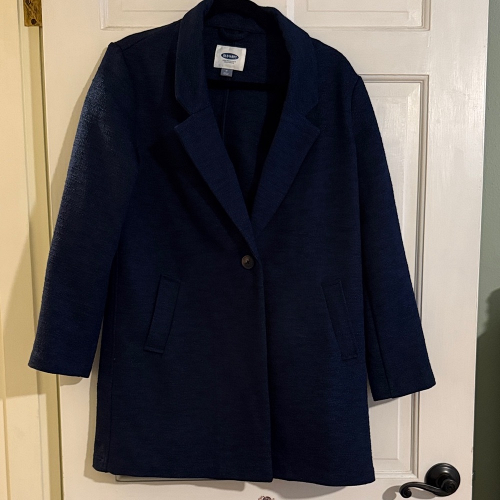 Old Navy Women's Dark Blue Blazer